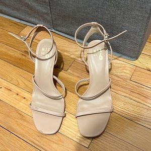 Gently used sandal heels